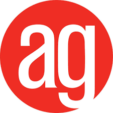 The logo of Alphagraphics, a Millyard Bank business banking client.